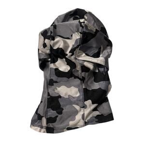 Blackstrap Kids Hood/Balaclava - (Black, gray, white camouflage) One Size